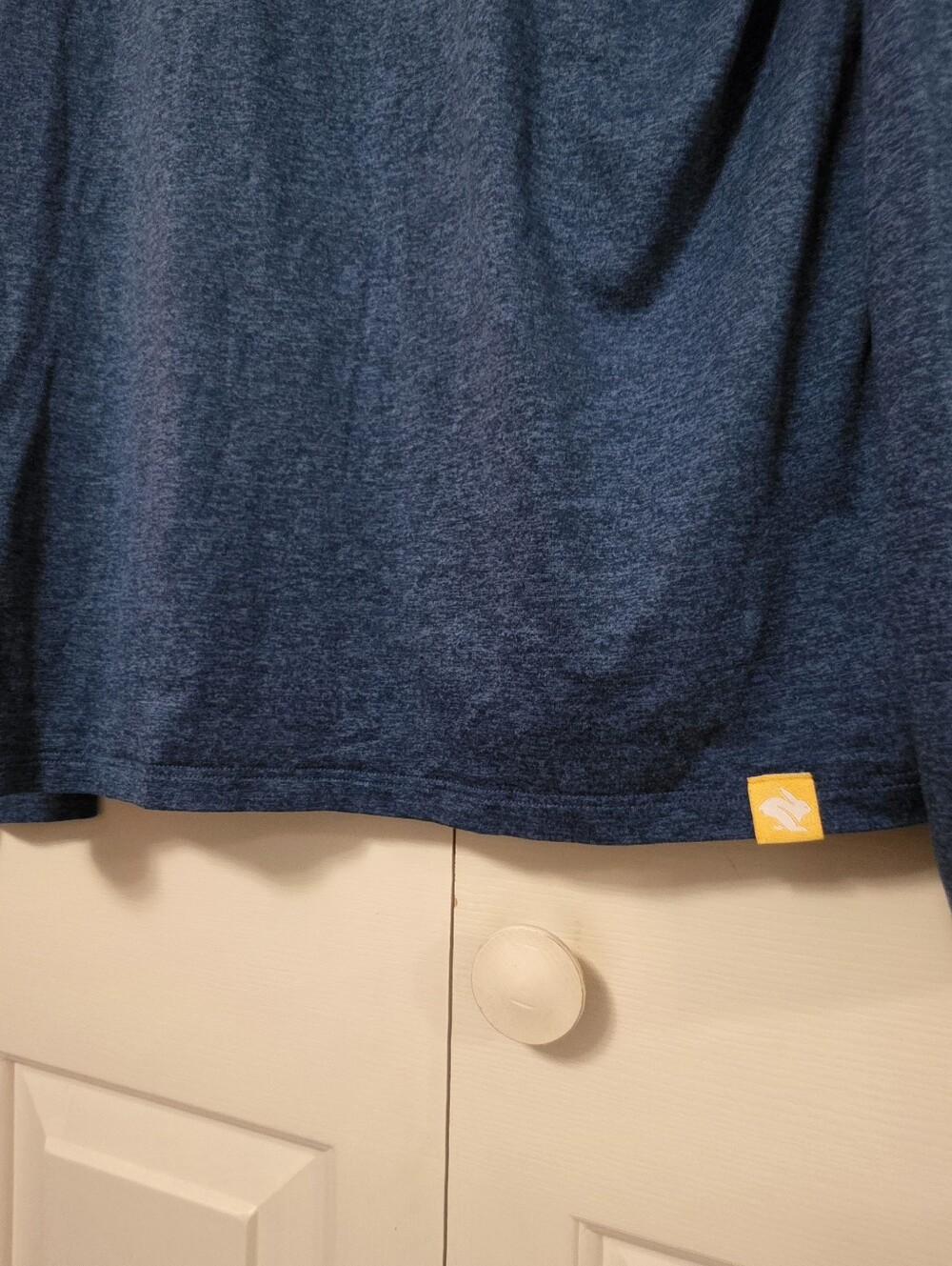 Rabbit Running Men’s EZ Tee Long Sleeve Blue Size XLarge - Picture 7 of 10